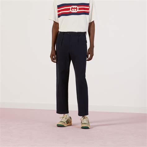 pantalone classico uomo gucci|Pantaloni GUCCI Uomo .